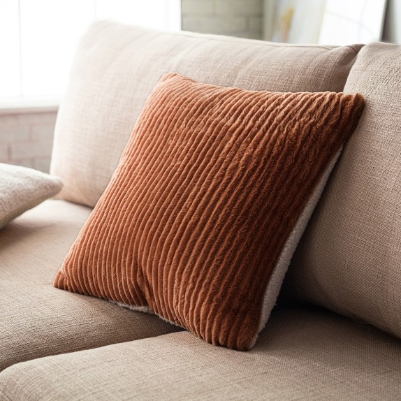 Μαξιλαροθήκη Διακόσμησης Gofis Home Softy Κεραμιδί 478/13...