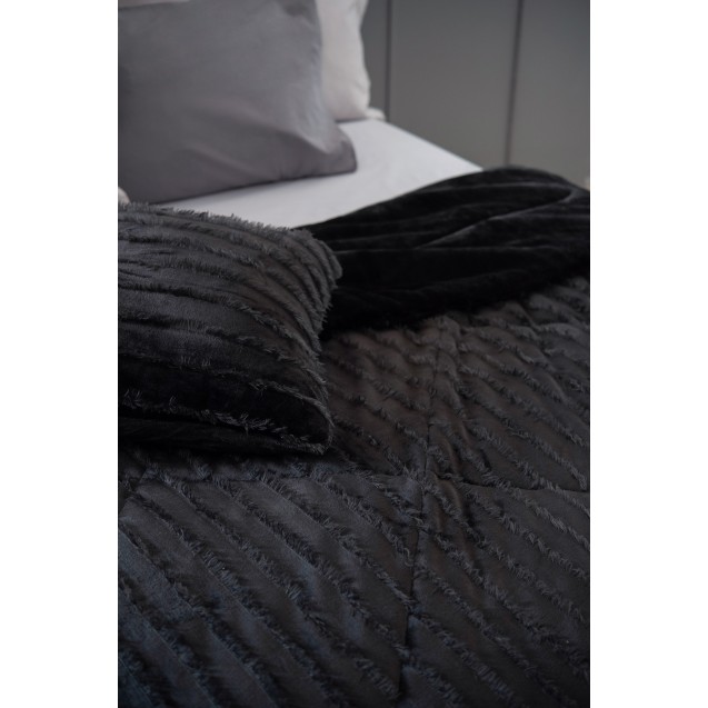 Μαξιλαροθήκη Διακόσμησης Palamaiki Gwen Black...