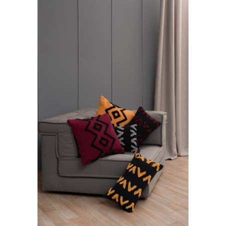 Μαξιλαροθήκη Διακόσμησης Palamaiki Vik Yellow 45x45