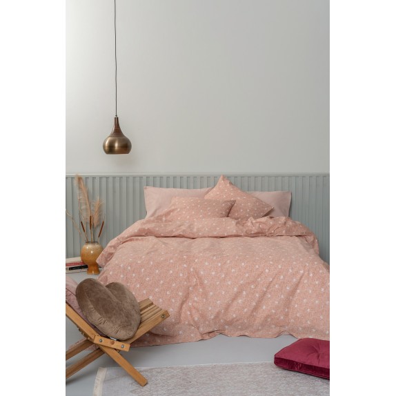 Κουρτίνα με Τρέσα Palamaiki Fleck Tan 170x260