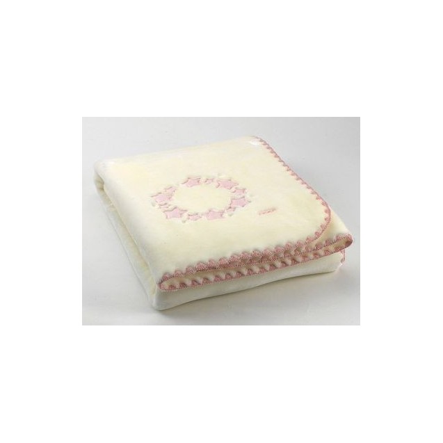 Κουβέρτα Αγκαλιάς Morven D48 Rosa 80x110