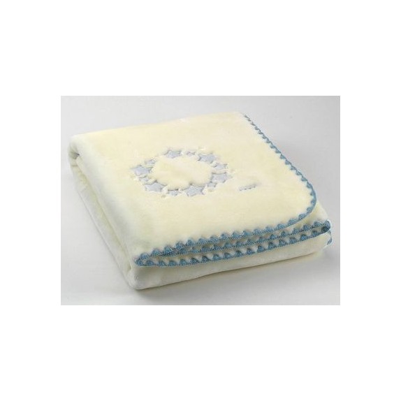 Κουβέρτα Κούνιας Morven D48 Blue 80x110