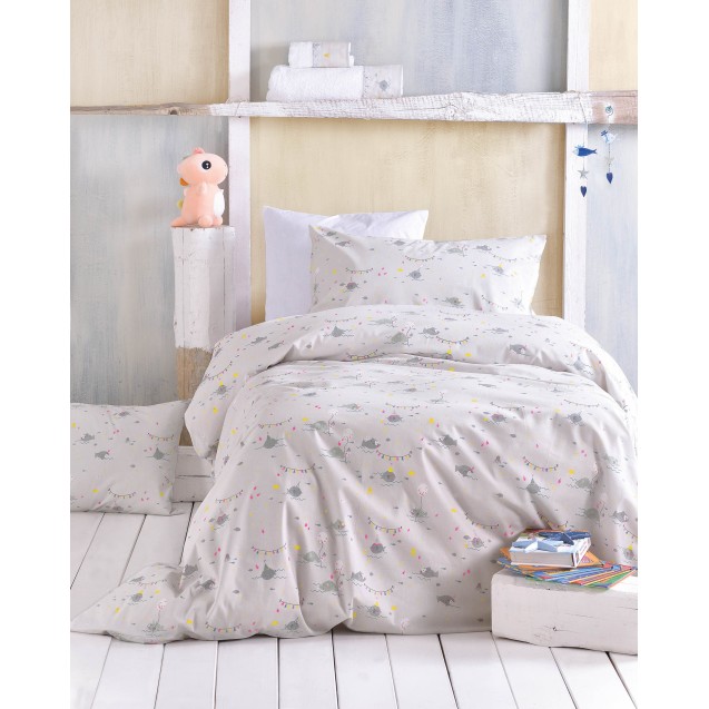 Σετ Παπλωματοθήκη Ημίδιπλη 2 Τεμαχίων Rythmos...