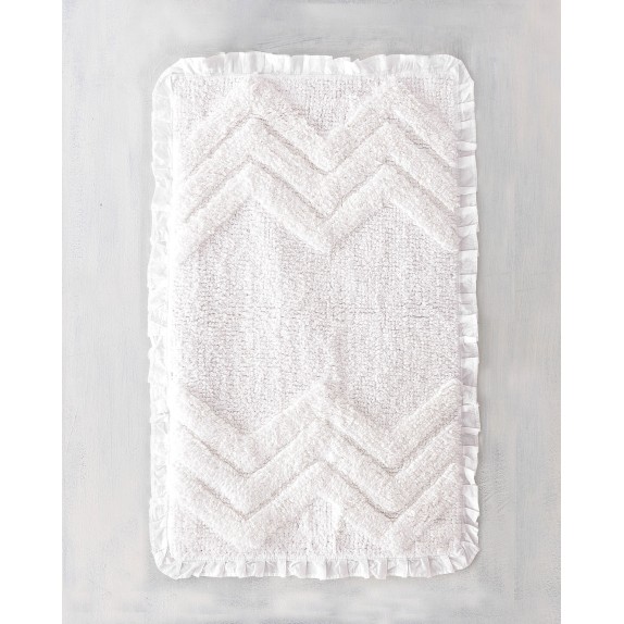 Χαλάκι Rythmos Darius Λευκό 60x90