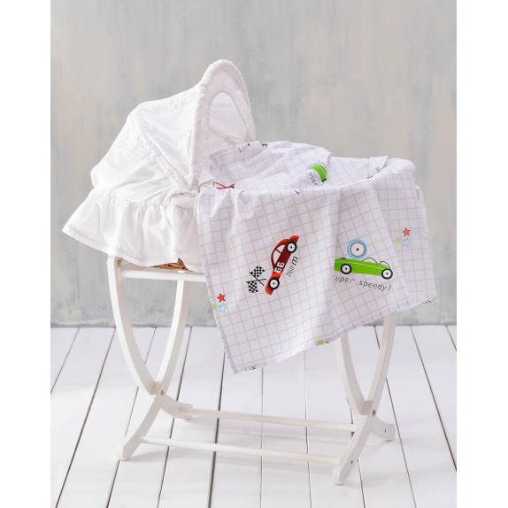 Σεντόνι Λίκνου Rythmos Nascar 80x110