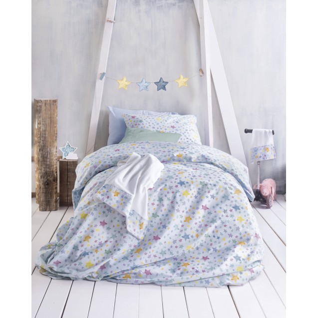 Σετ Σεντόνια Ημίδιπλα 3 Τεμαχίων Rythmos Glow...