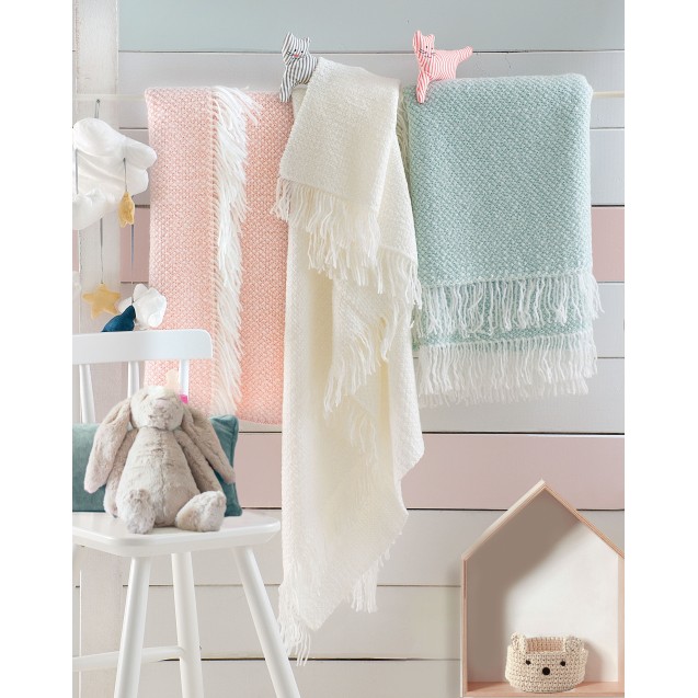 Κουβέρτα Πλεκτή Rythmos Nest Βεραμάν 100x130