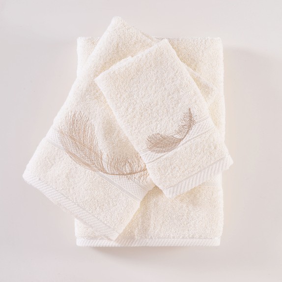 Σετ Πετσέτες 3 Τεμαχίων Rythmos Rythm Εκρού