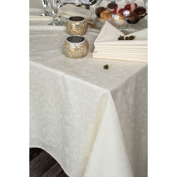 Τραπεζομάντηλο Rythmos Bensimon Εκρού 170x270