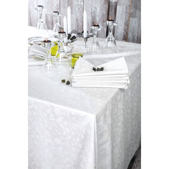 Πετσέτα Φαγητού Rythmos Bensimon Λευκό 50x50