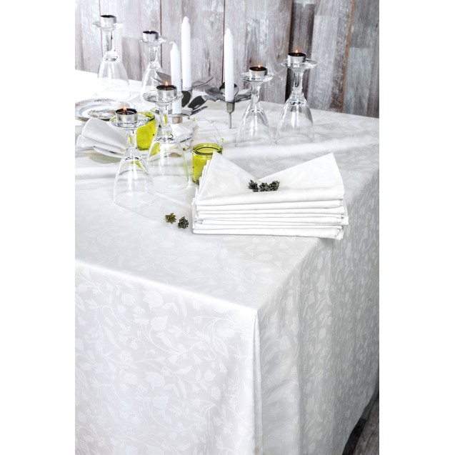 Πετσέτα Φαγητού Rythmos Bensimon Λευκό 50x50