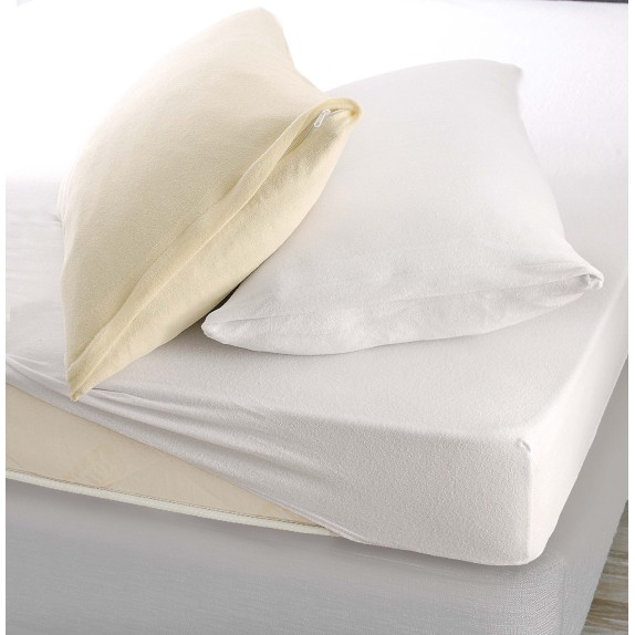 Σετ Επίστρωμα Φροτέ με Λάστιχο 3 Τεμαχίων Rythmos Λευκό...