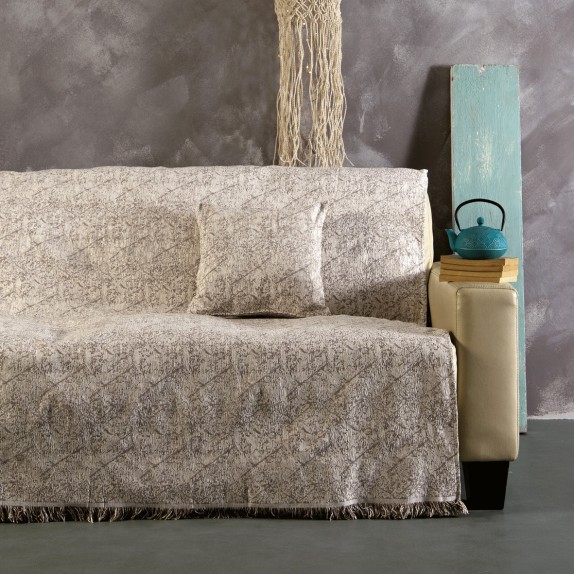 Ριχτάρι Πολυθρόνας Sb Home Vallea Taupe 180x170