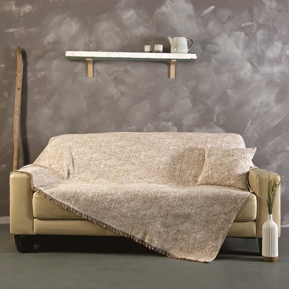 Ριχτάρι Διθέσιου Sb Home Vallea Beige 180x240