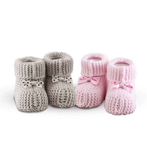 Βρεφικά Παπουτσάκια Αγκαλιάς 2 Ζεύγη Sb Home Baby Shoes No9