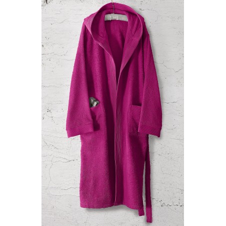 Μπουρνούζι με Κουκούλα Rythmos Amadeus Φούξια