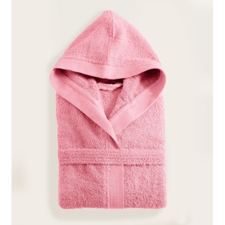 Μπουρνούζι με Κουκούλα Rythmos Amadeus Ροζ