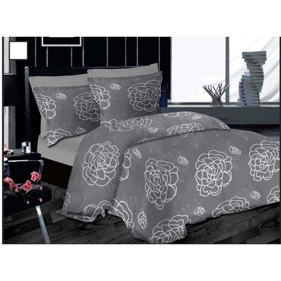 Κουβερλί Μονό 2 Τεμαχίων Le Blanc Premium Night Lotus...