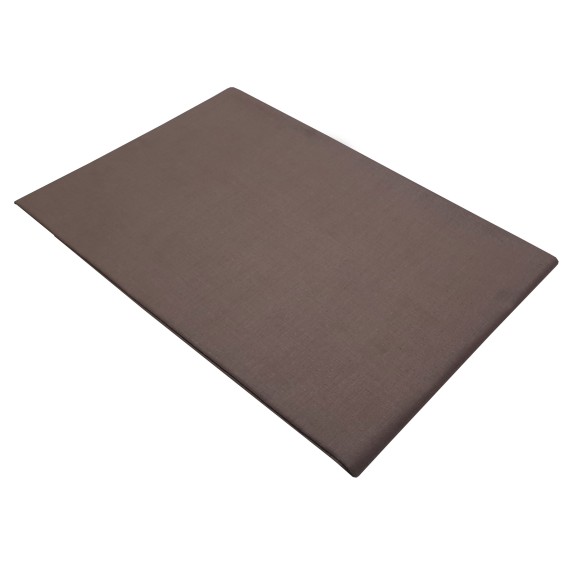 Σεντόνι Μονό με Λάστιχο ΚΟΜΒΟΣ Brown 100x200+20