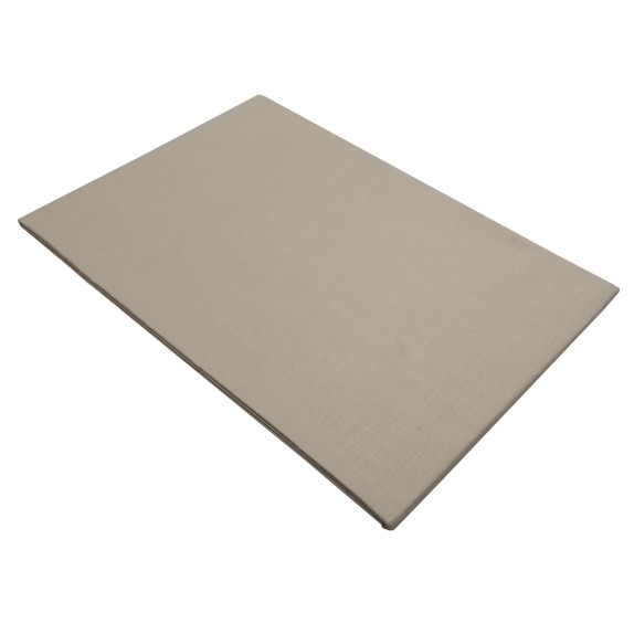 Σεντόνι Διπλό με Λάστιχο ΚΟΜΒΟΣ Beige 150x200+20