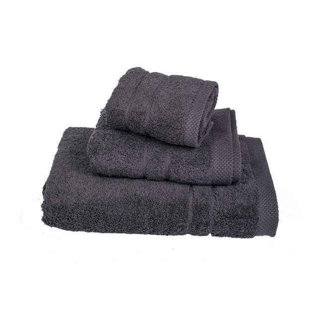 Πετσέτα Προσώπου Le Blanc Πεννιέ 600 Grey 50x95