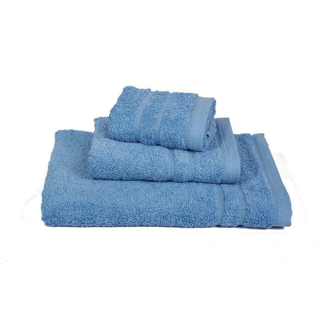 Πετσέτα Προσώπου ΚΟΜΒΟΣ Πεννιέ 500 Light Blue...