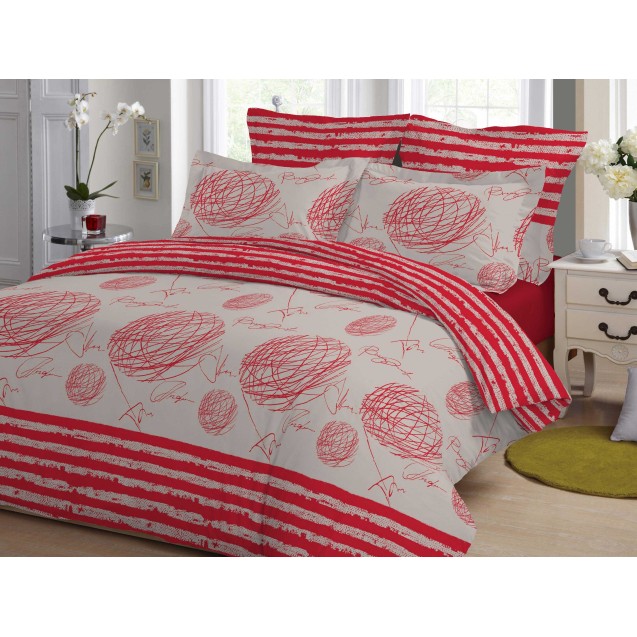 Σετ Κουβερλί Υπέρδιπλο 3 Τεμαχίων Le Blanc...