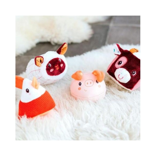 Σετ 4 σχημάτων με ήχους Ζώα του φάρμας...