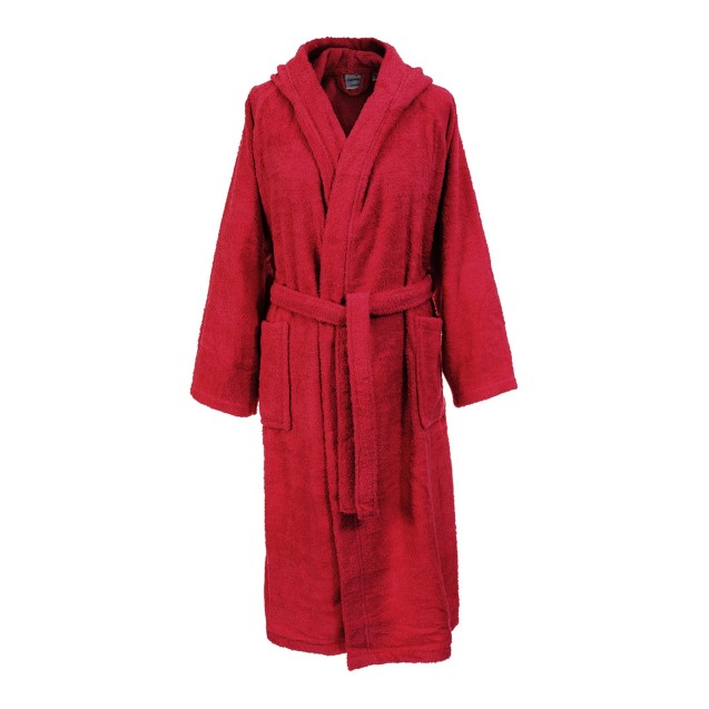 Μπουρνούζι με Κουκούλα Dimcol 3010 Bordeaux