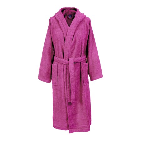 Μπουρνούζι με Κουκούλα Dimcol 3010 Σκούρο Μωβ