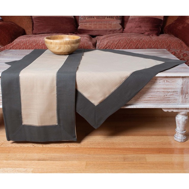 Καρέ Silk Fashion Bg17 Καφέ/Μπεζ 90 x90