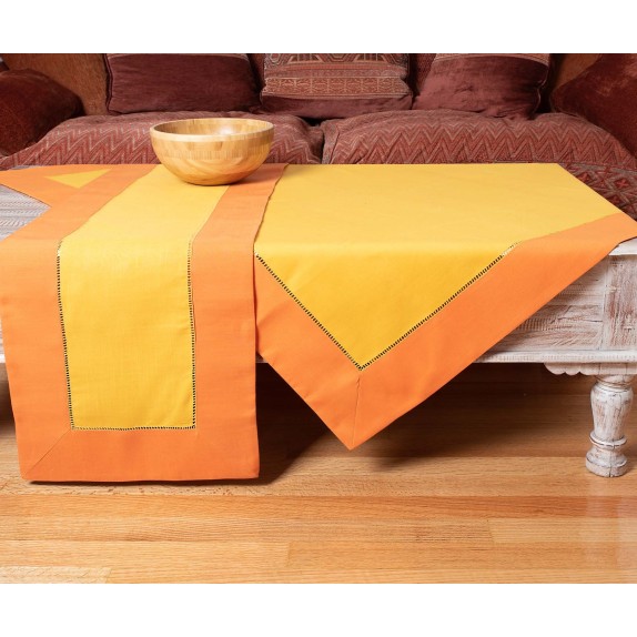 Runner Silk Fashion Bg17 Κροκί/Ώχρα 45x170