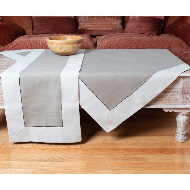 Runner Silk Fashion Bg17 Γκρι Ανοιχτό/Γκρι...