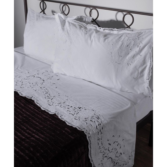 Σετ Σεντόνια Χειροποίητα Υπέρδιπλα 3 Τεμαχίων Silk...