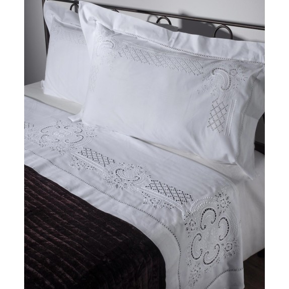 Σετ Σεντόνια Χειροποίητα Υπέρδιπλα 4 Τεμαχίων Silk...