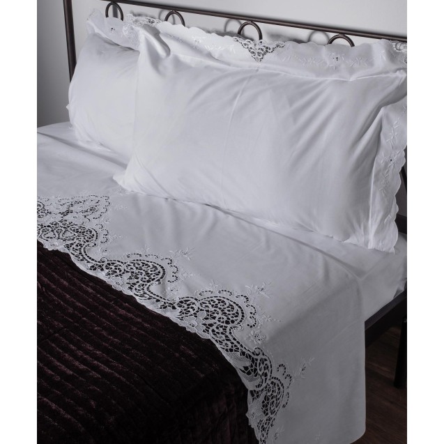 Σετ Σεντόνια Χειροποίητα Υπέρδιπλα 3 Τεμαχίων...