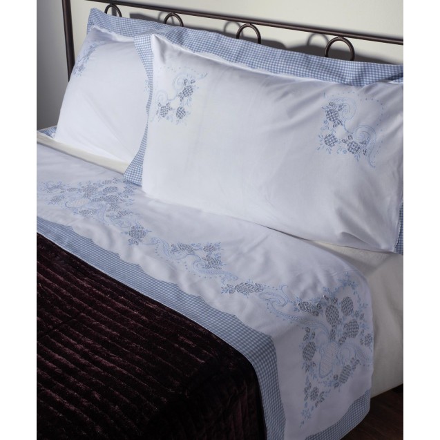 Σετ Σεντόνια Χειροποίητα Υπέρδιπλα 3 Τεμαχίων...