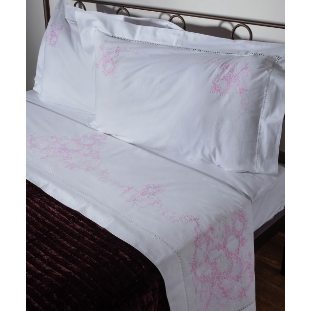 Σετ Σεντόνια Χειροποίητα Υπέρδιπλα 4 Τεμαχίων...