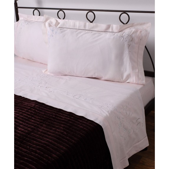 Σετ Σεντόνια Χειροποίητα Υπέρδιπλα 4 Τεμαχίων Silk...