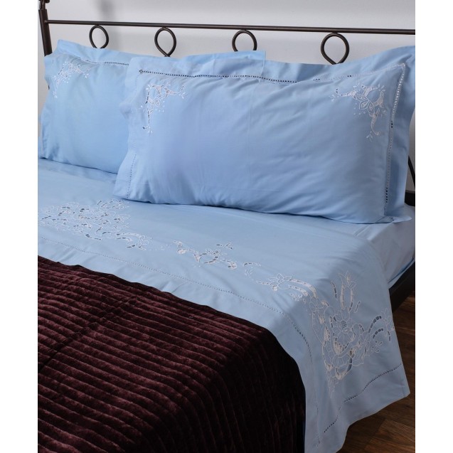 Σετ Σεντόνια Χειροποίητα Υπέρδιπλα 4 Τεμαχίων...