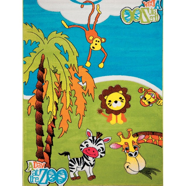 Παιδικό Χαλί MADI 419_Green 90x150