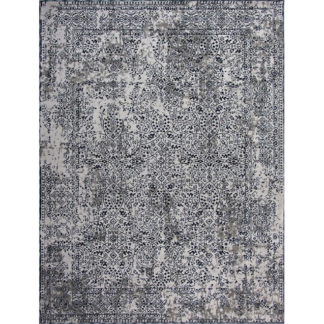 Χαλί Διάδρομος MADI 5901 Grey Navy Πλάτους 67...