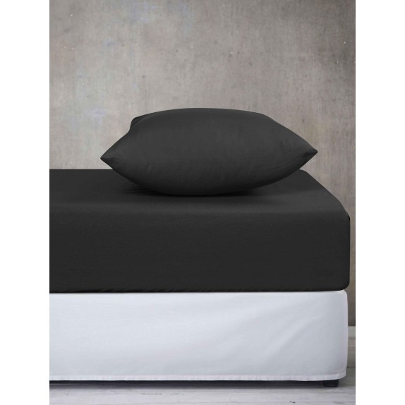 Σεντόνι Υπέρδιπλο με Λάστιχο MADI Monochrome Anthracite...