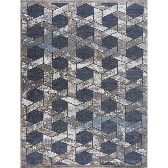 Χαλί MADI Trunk Grey Blue 160x230