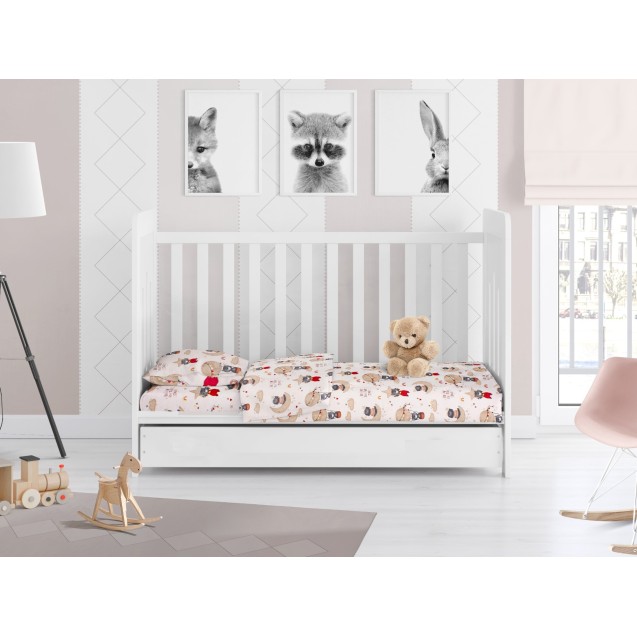 Σεντόνι Κούνιας με Λάστιχο Dimcol Reach the...