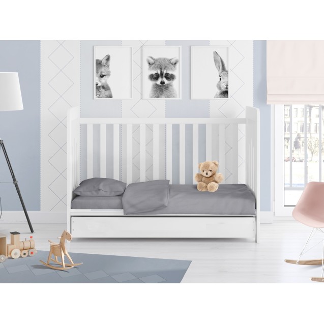 Σεντόνι Κούνιας με Λάστιχο Dimcol Solid 495...