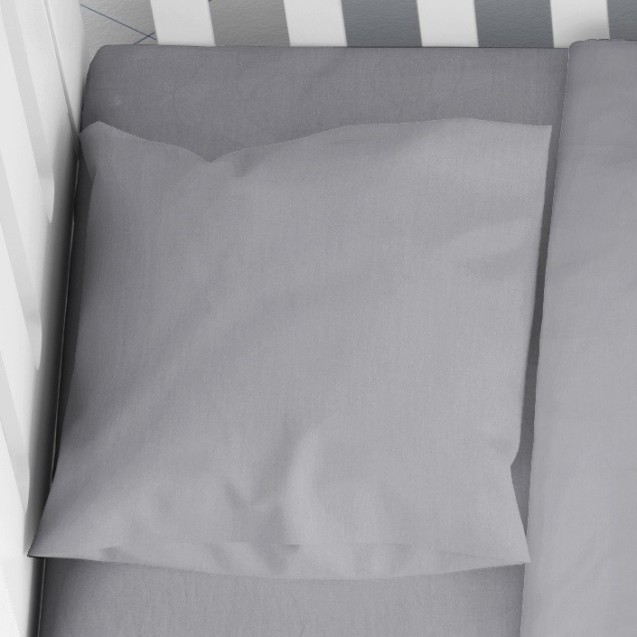 Μαξιλαροθήκη Dimcol Solid 495 Dark Grey 35x45