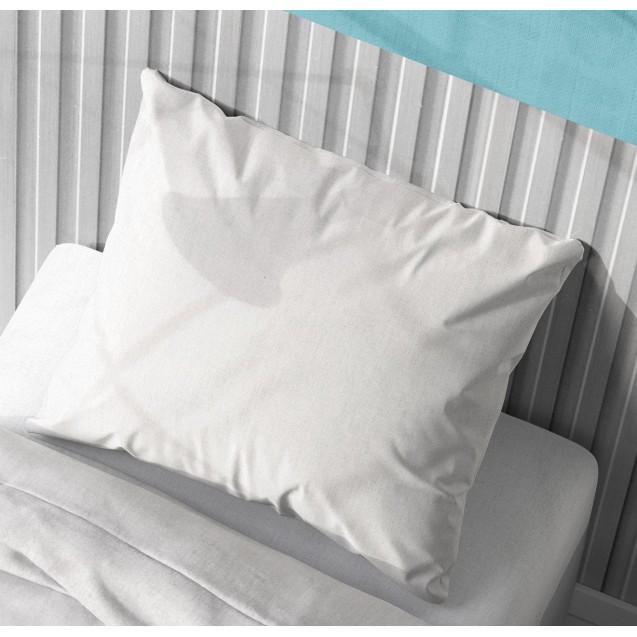 Μαξιλαροθήκη Dimcol Solid 491 White 50x70