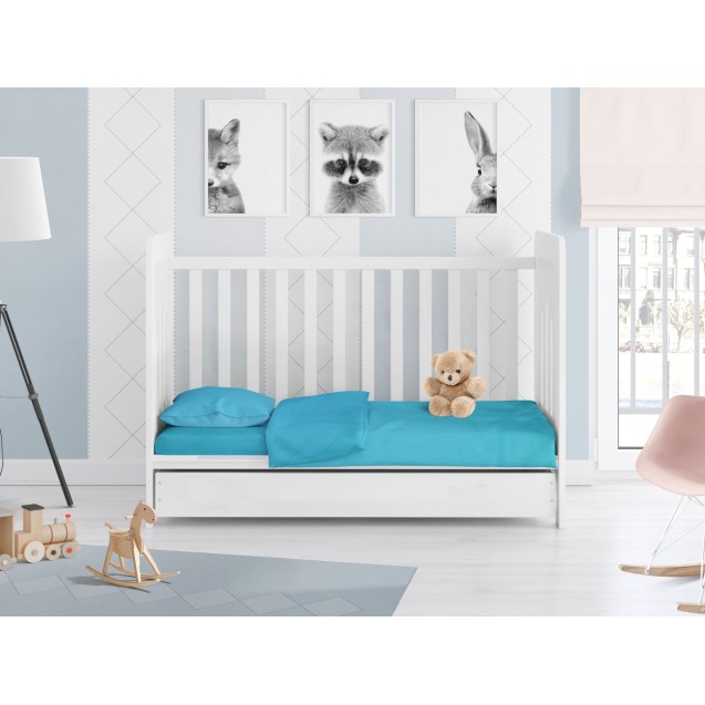 Παπλωματοθήκη Κούνιας Dimcol Solid 493...