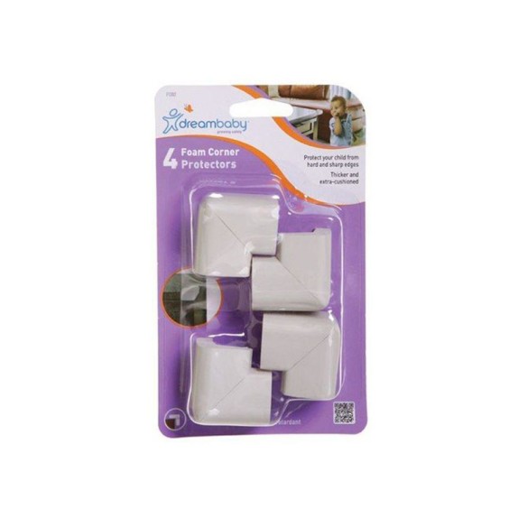 Προστατευτικά Γωνιών Foam 4τμχ Grey DreamBaby BR75165